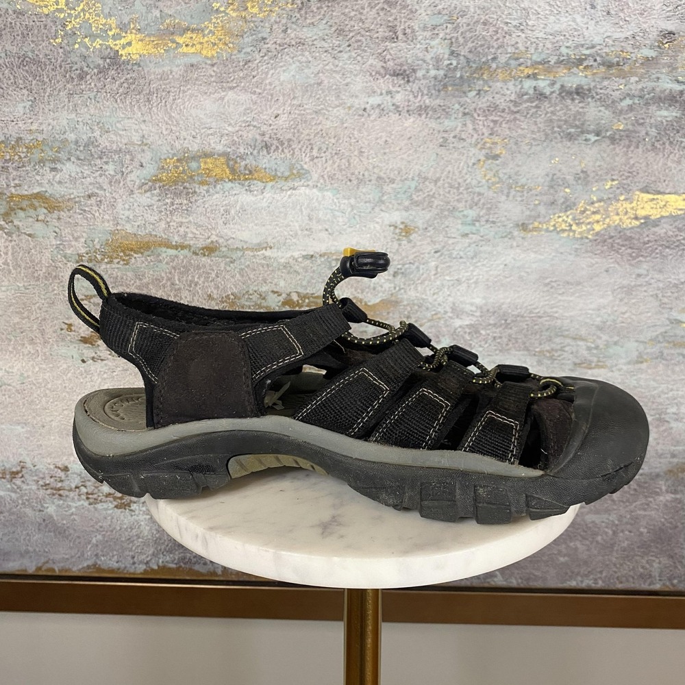 KEEN Newport H2 Sandals Mens Size 10 Black Closed Toe Waterproof Hiking Sport - Picture 5 of 9